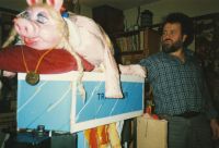 1987 Voorbereiding carnaval - worstmobiel 10 1987 Voorbereiding carnaval - worstmobiel 10